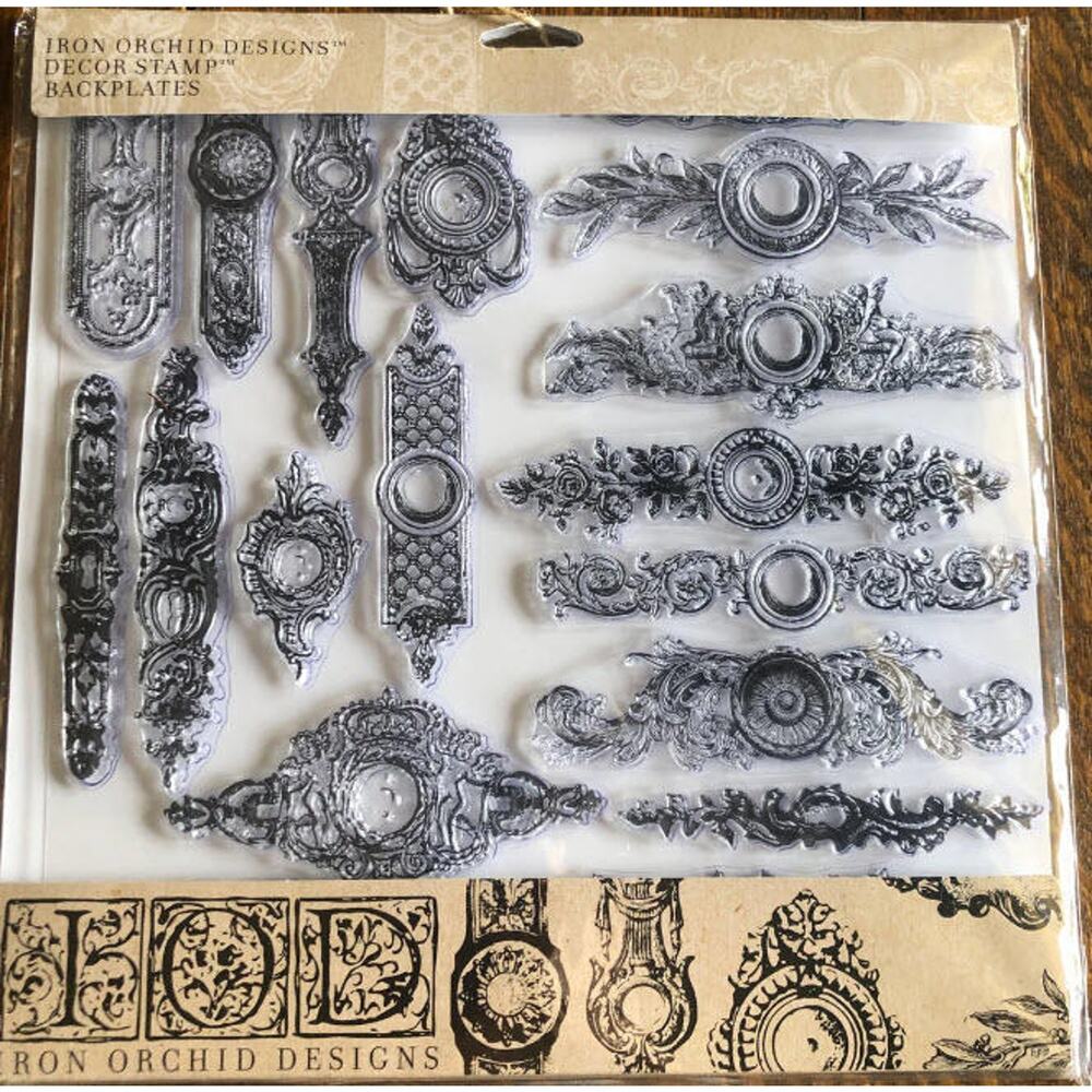 Backplates (Retired) 12x12 IOD Stamp